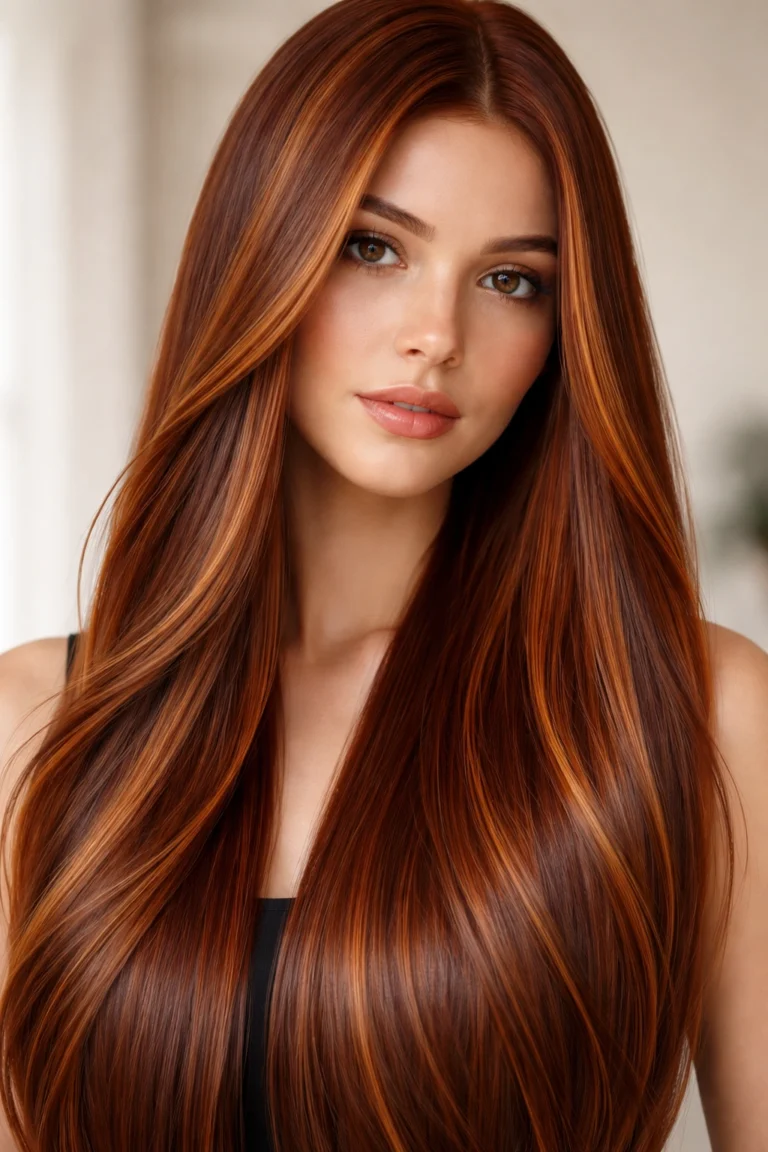 10 Copper Hair Colors for Straight Hair