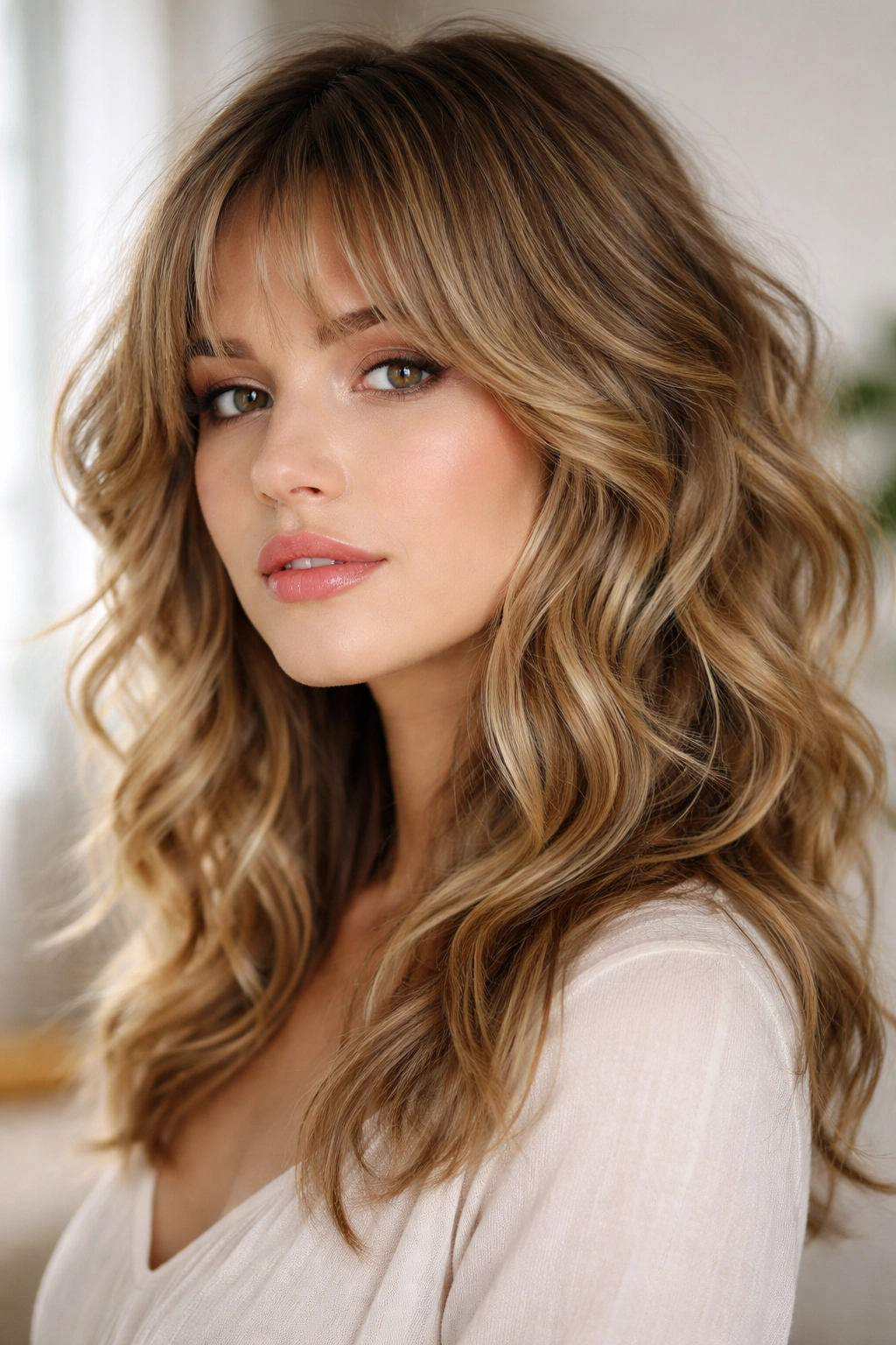 Close-up of buttery soft beach waves on an octopus haircut