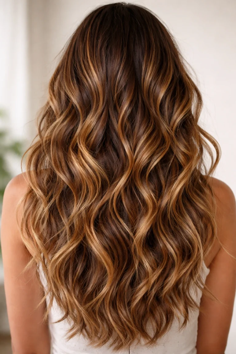 15 Long Wavy Hairstyles With Balayage