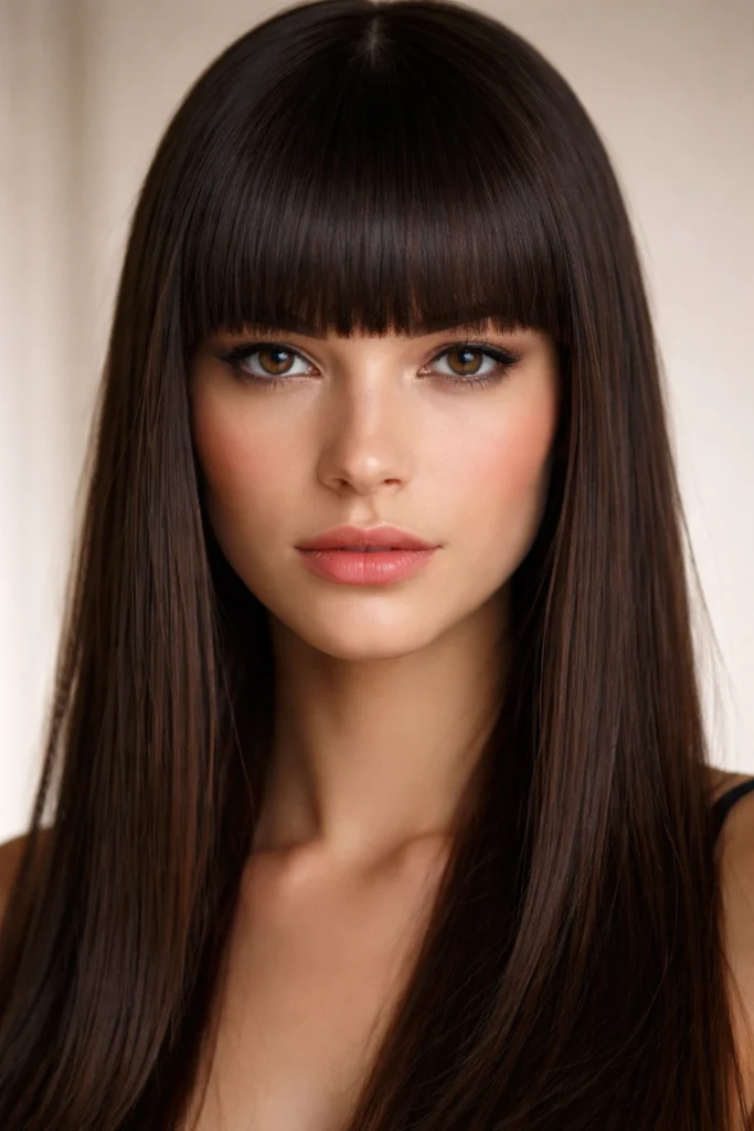 10 Bangs That Look Great on Straight Hair