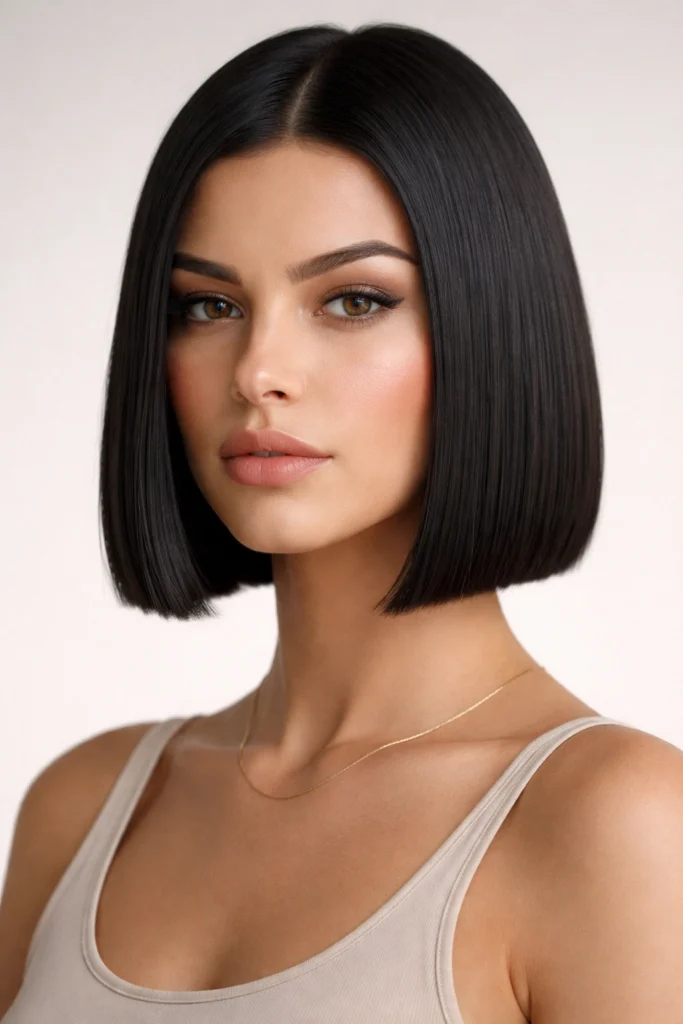 10 Straight Hair Styles for Square Faces