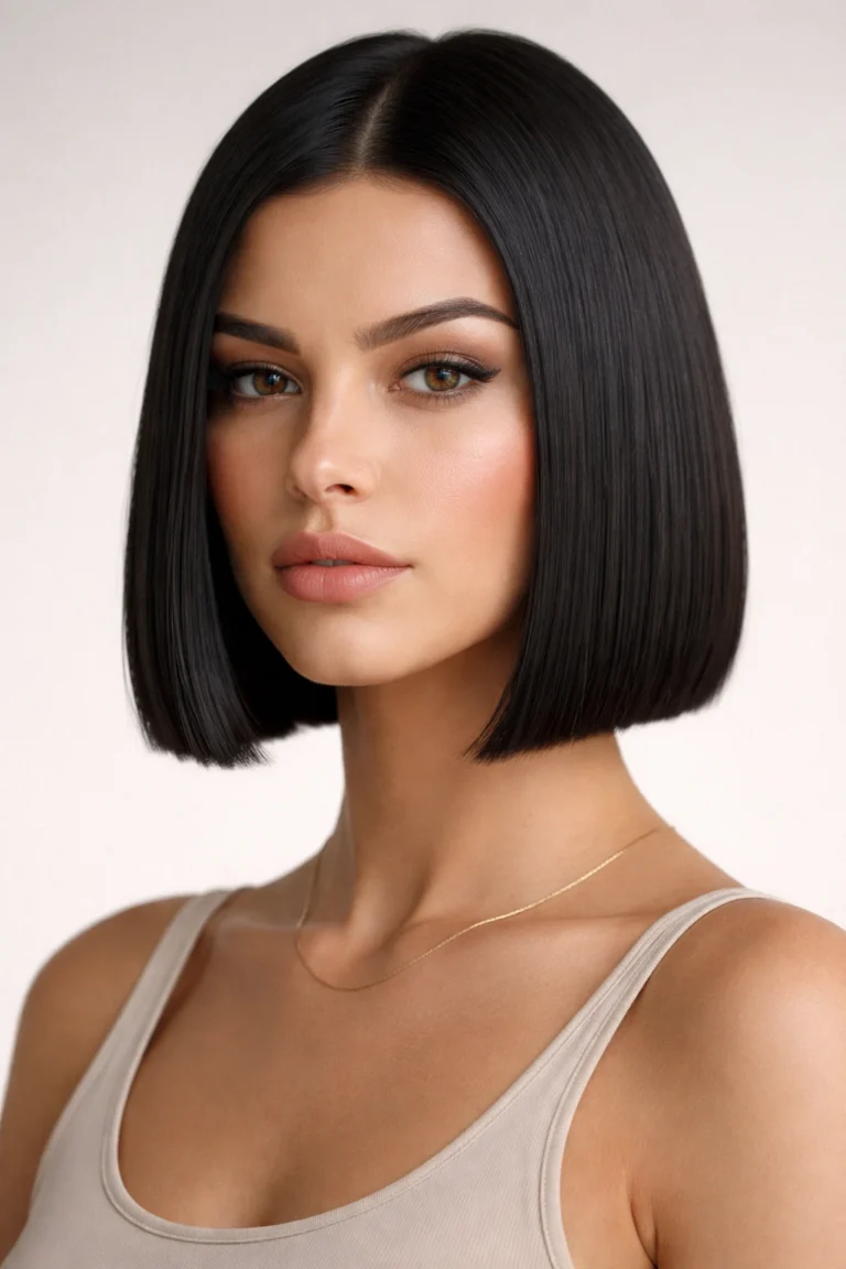 10 Straight Hair Styles for Square Faces