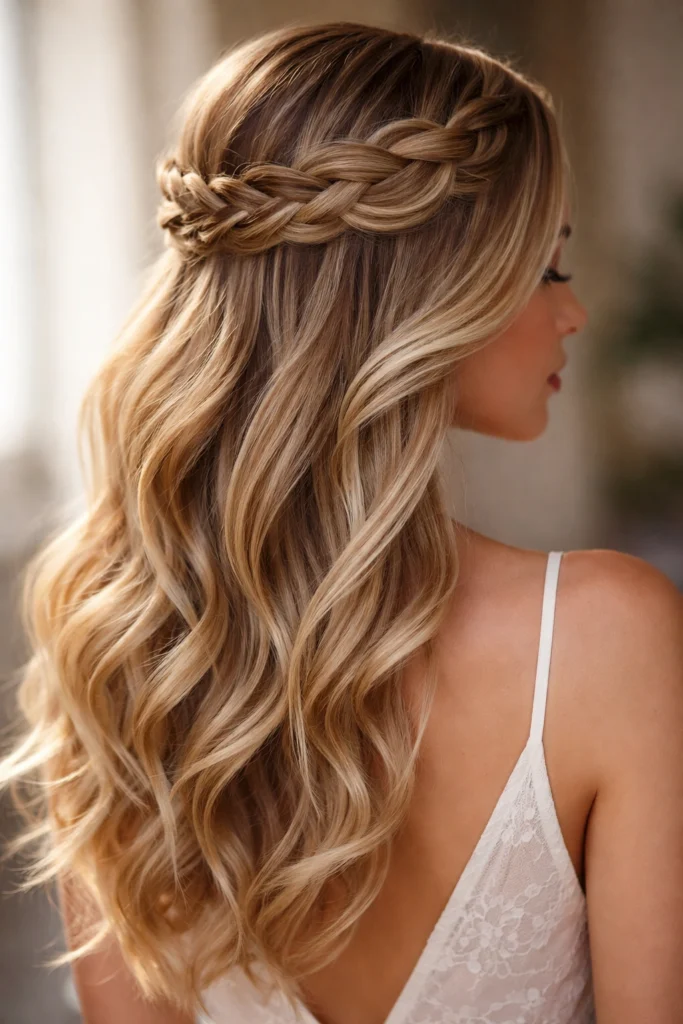 18 Cute Half Up Half Down Styles for Formal Events