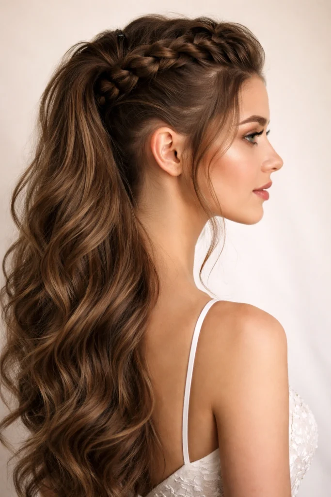 15 Half Up Half Down Wedding Styles for Thick Hair