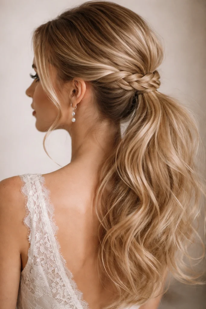 12 Loose Ponytails for Weddings