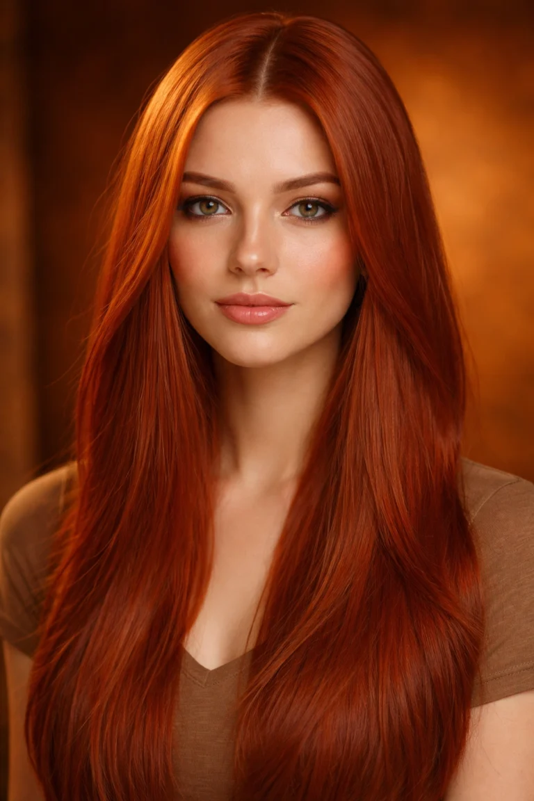 10 Ginger Hair Ideas for Straight Hair