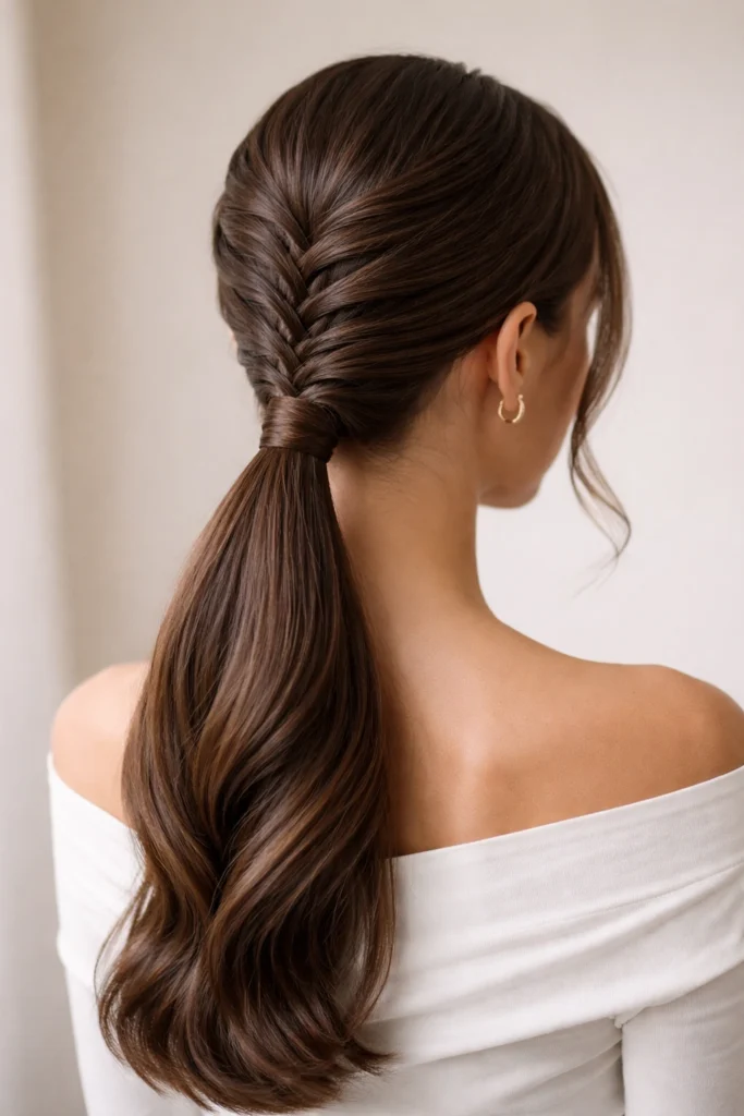 12 Sleek Butterfly Braid Ponytails for a Polished Look