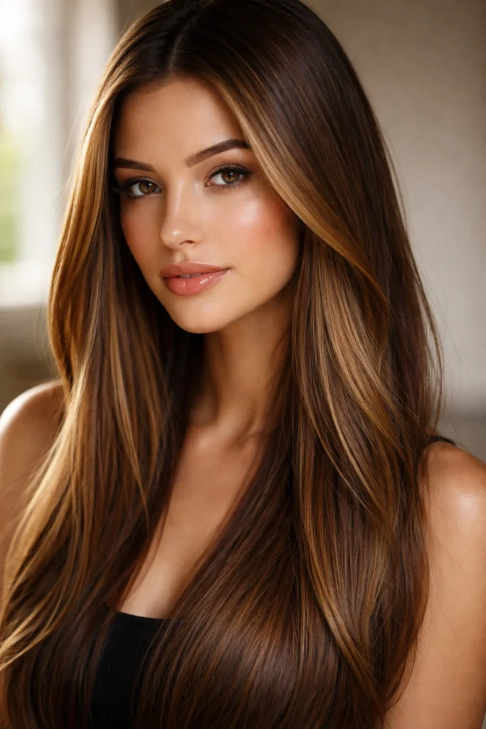 10 Brown Hair Colors for Straight Hair