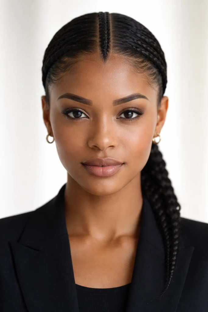 10 Simple Cornrow Styles for Work