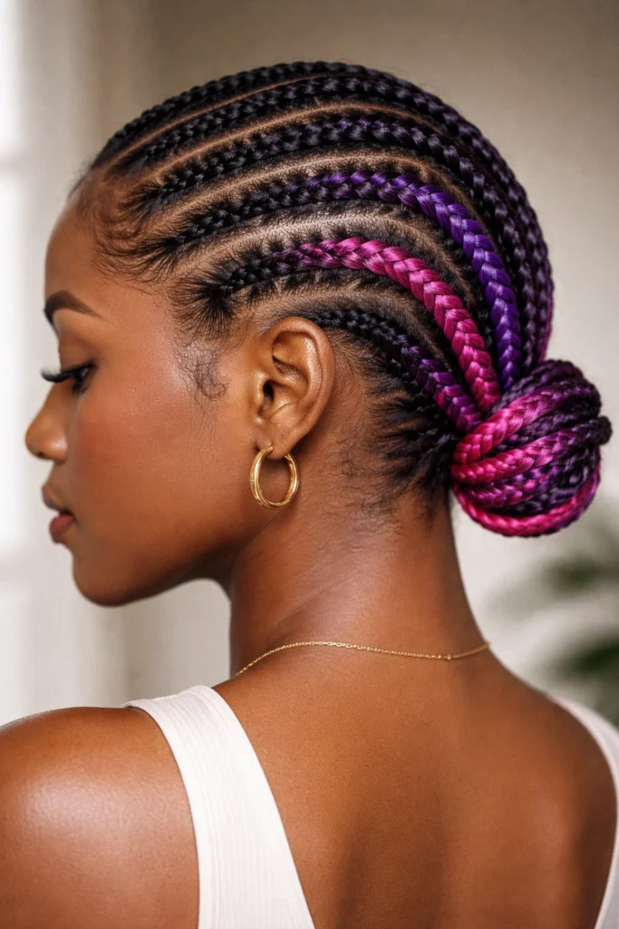 16 Cornrow Styles for Short Natural Hair
