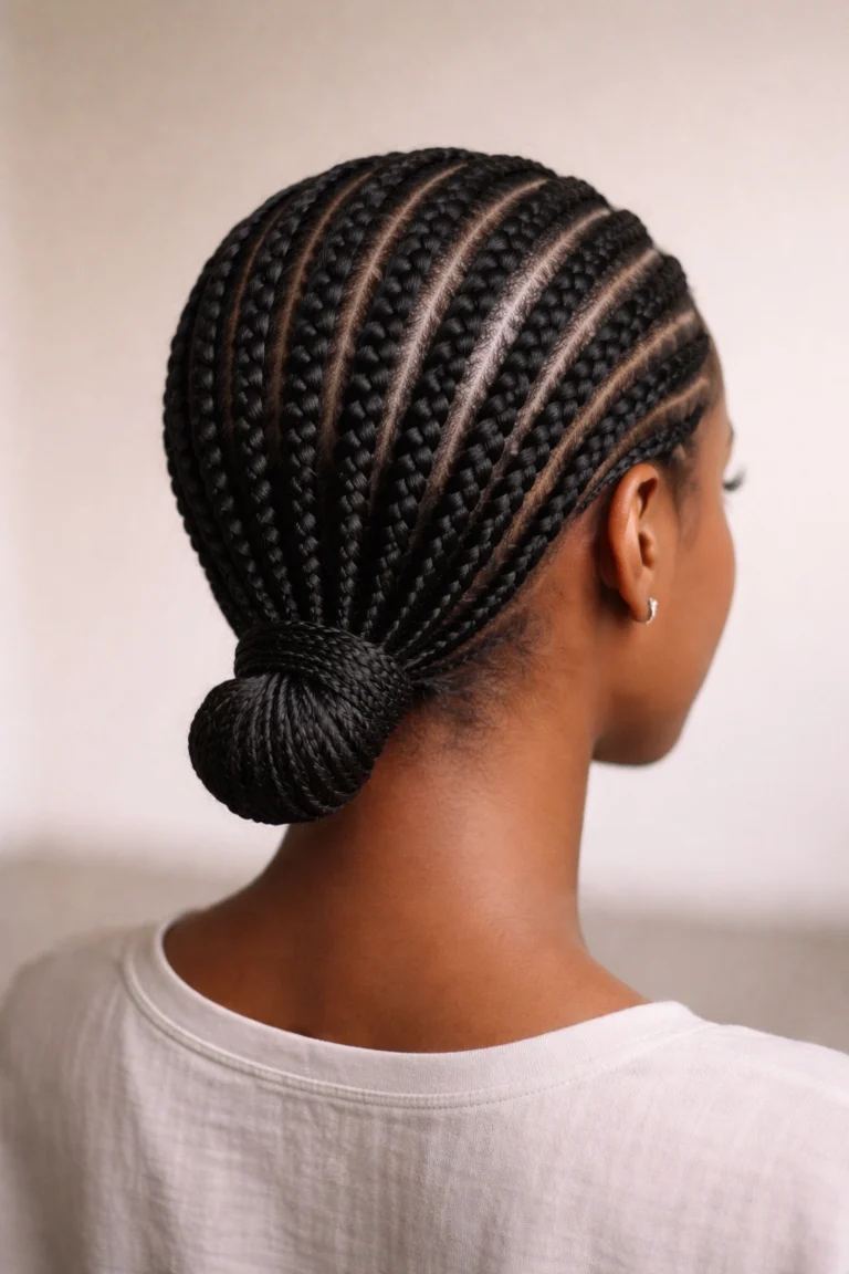 14 Straight Back Cornrow Styles That Protect Your Hair