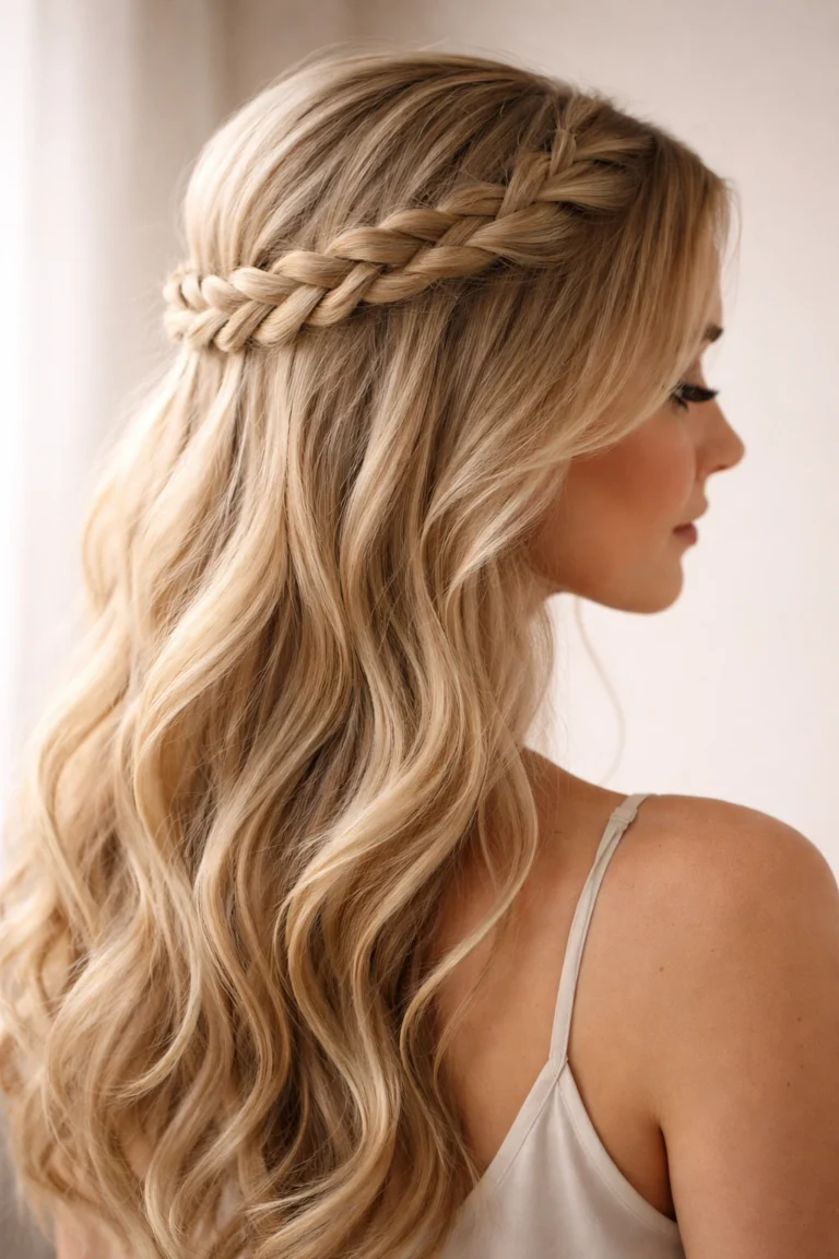 15 Braided Half Up Half Down for Fine Hair