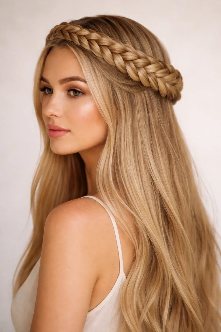 10 Goddess Braids for Straight Hair