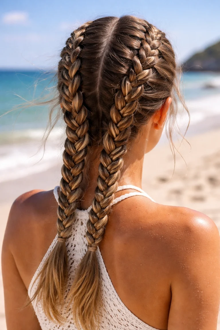 10 French Braids for a Beach Day