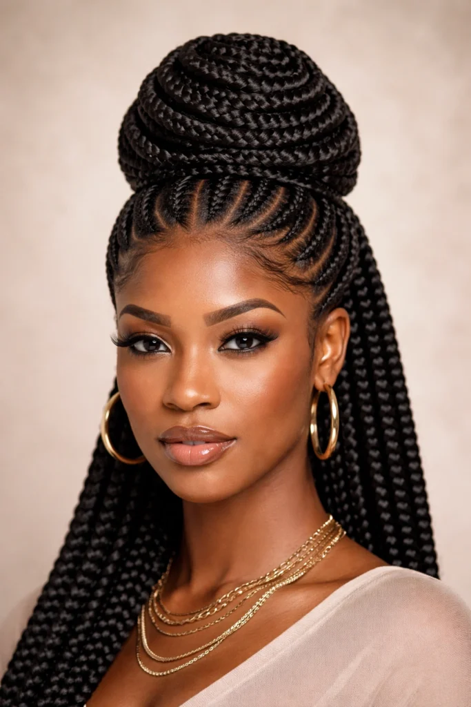 10 Beehive Cornrows