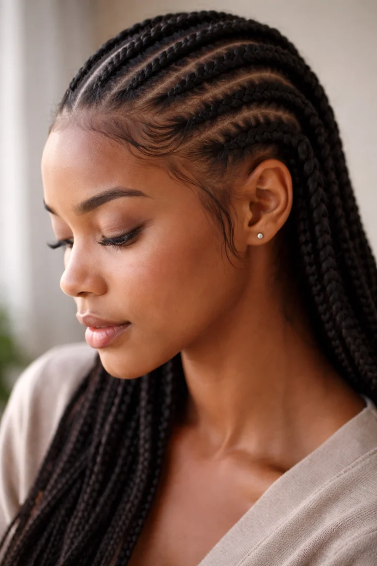 10 Cornrow Styles for Thin Edges