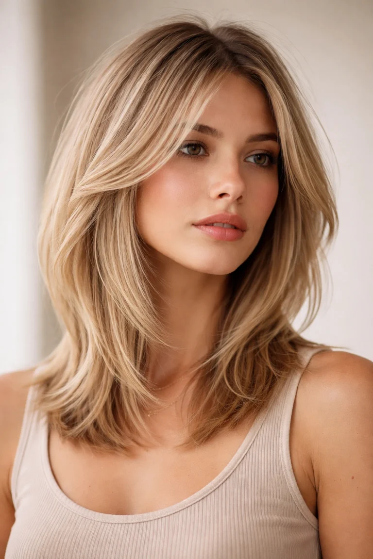 10 Layered Lobs for Fine Straight Hair