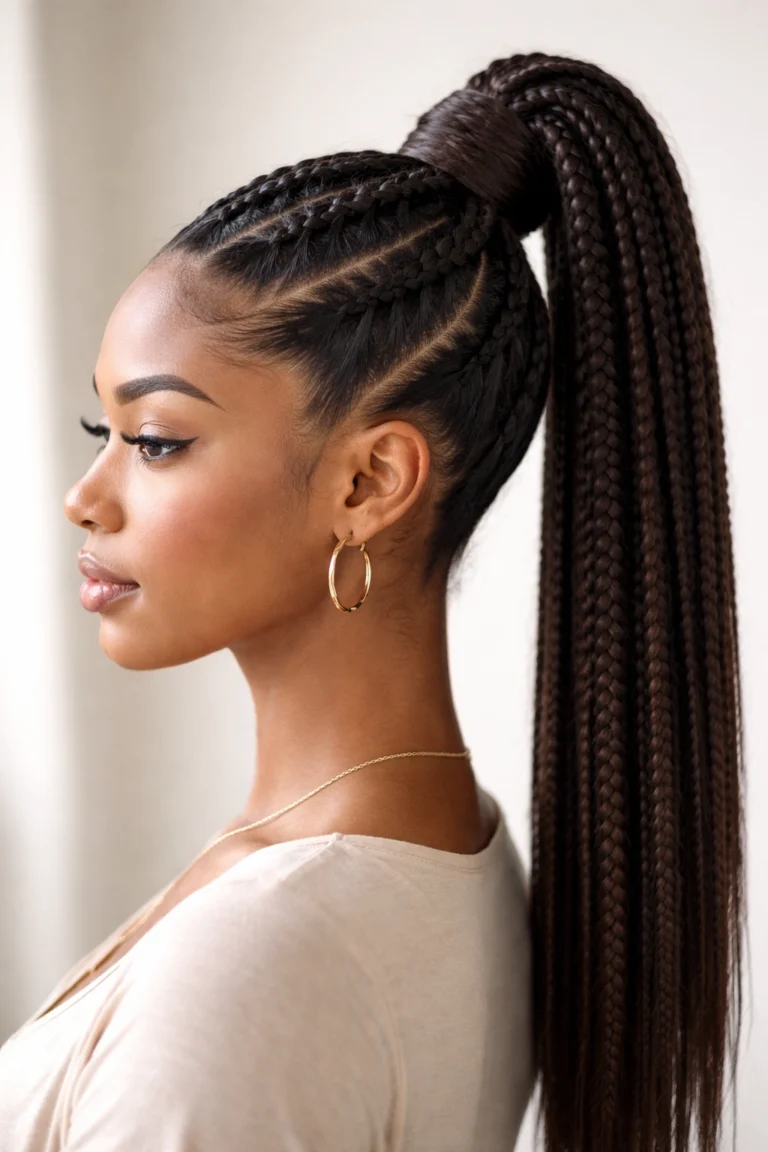 12 High Ponytails for Natural Hair