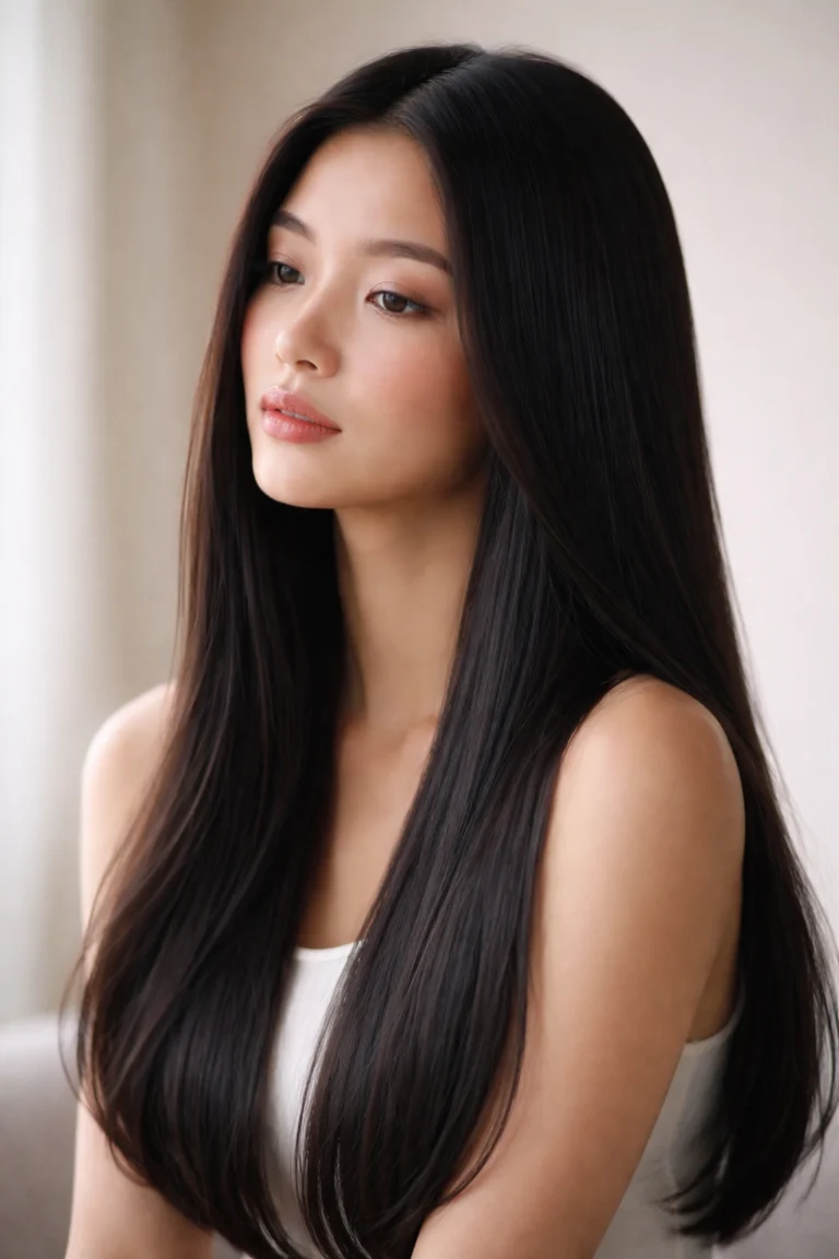 10 Asian Straight Hairstyles for Women