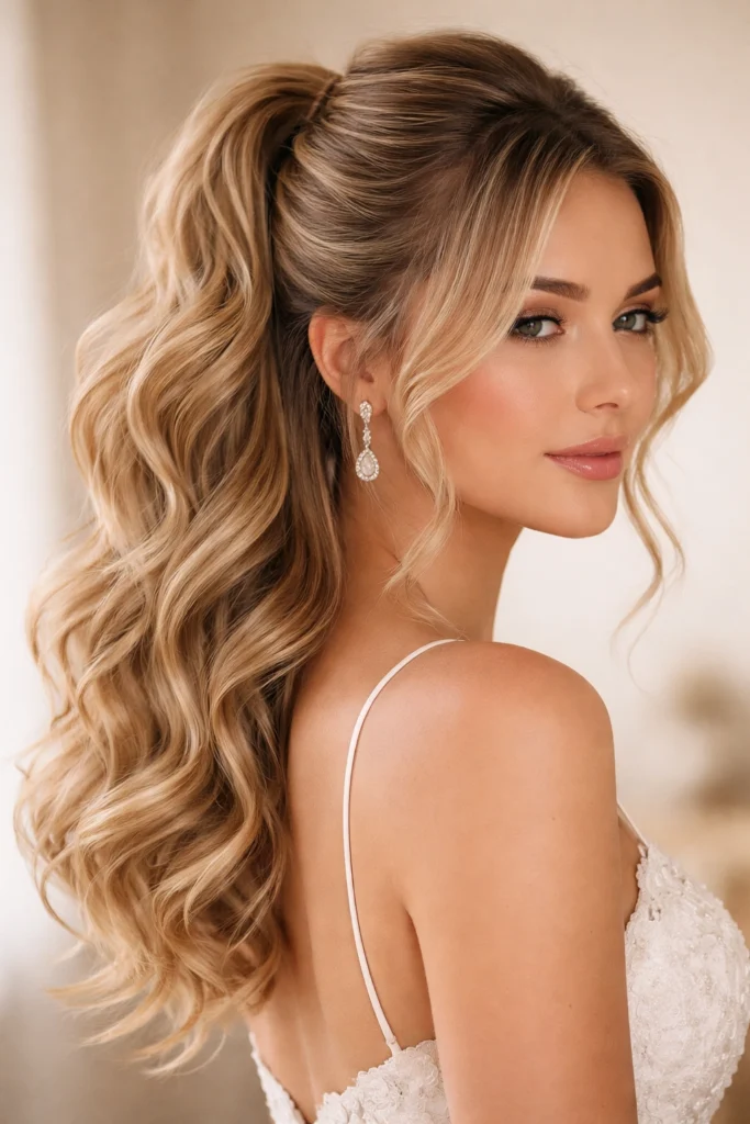 16 Easy Wavy Hairstyles for Weddings