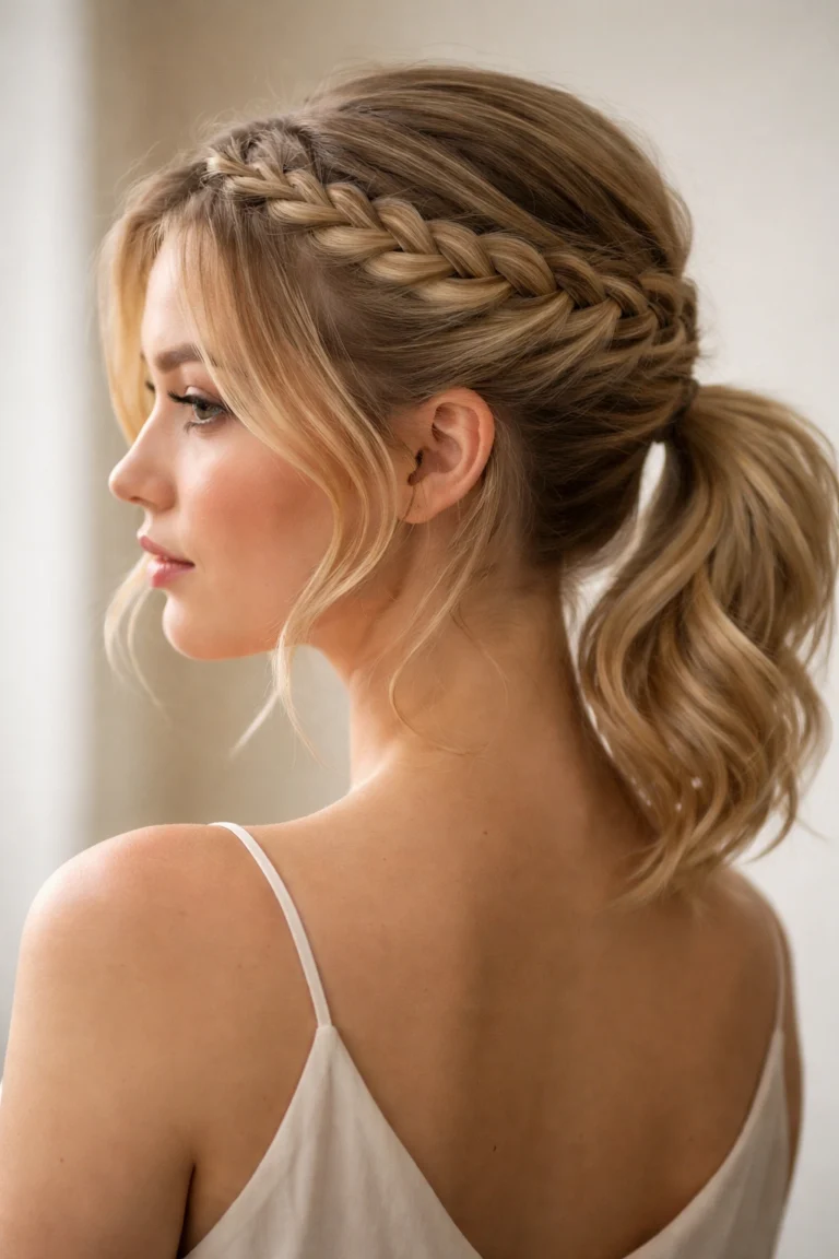 12 Braided Ponytails for Short Hair