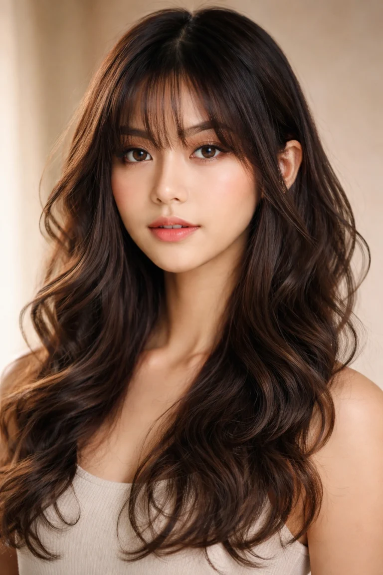 10 Hime Cuts for Wavy Hair
