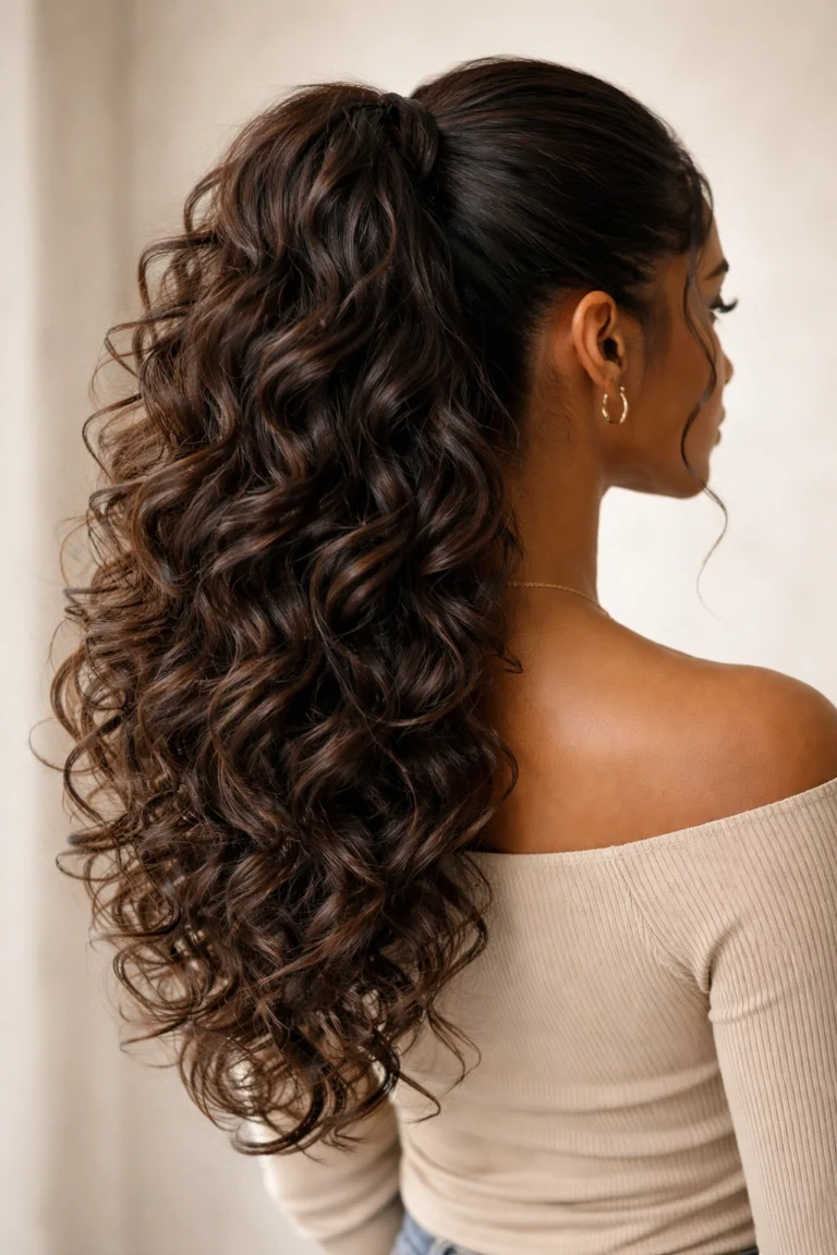 10 Weave Ponytails for Curly Hair