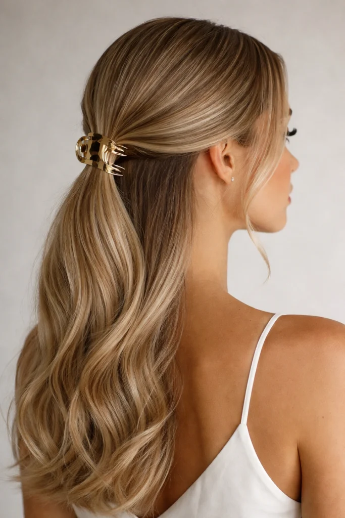 18 Claw Clip Half Up Half Down for Weddings