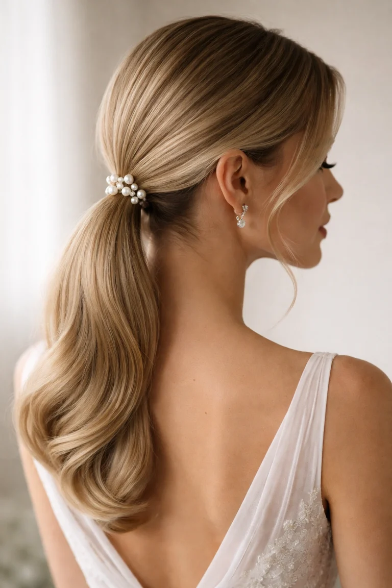 12 Sleek Ponytails for Weddings