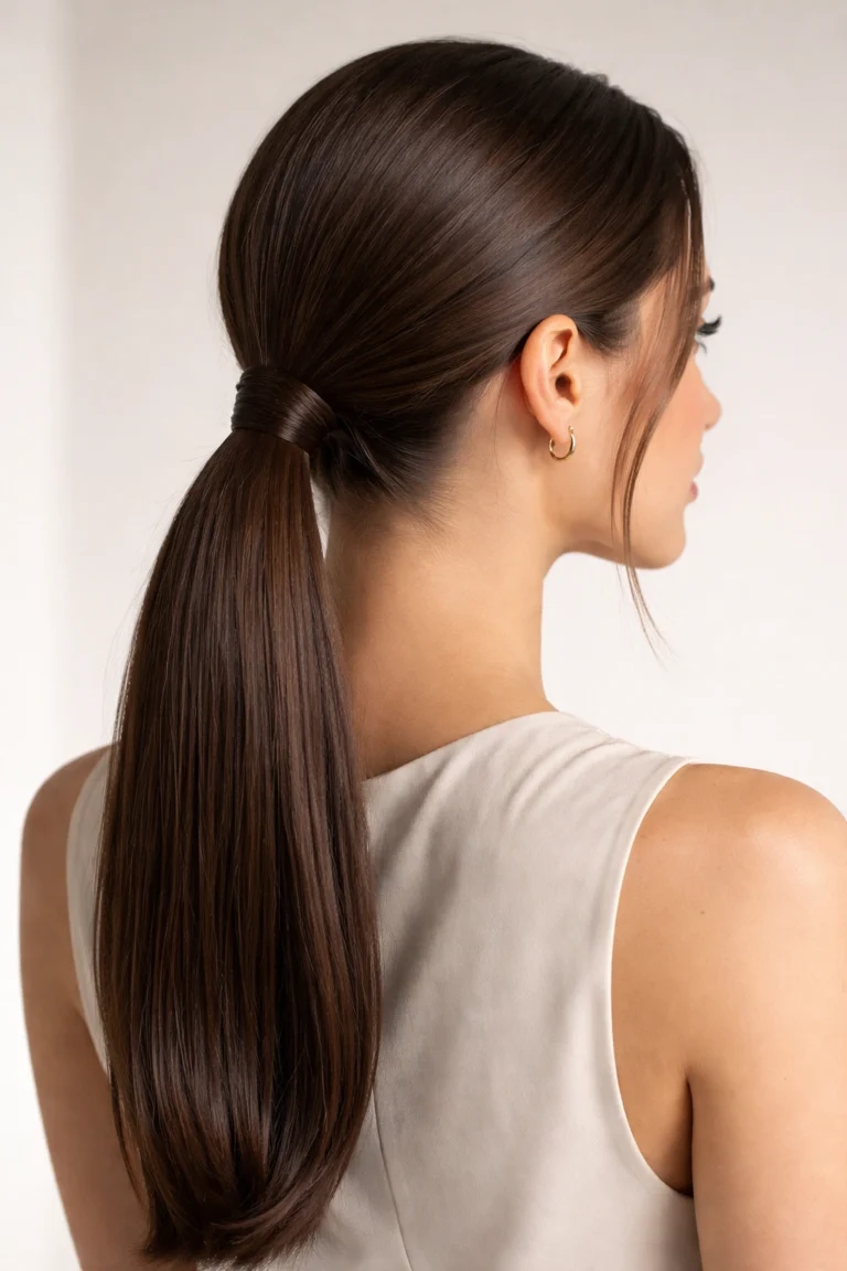 12 Easy Ponytails for Long Hair