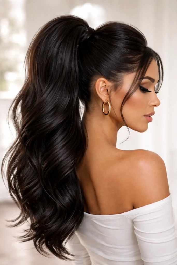 10 Mid Weave Ponytails for a Sleek Look