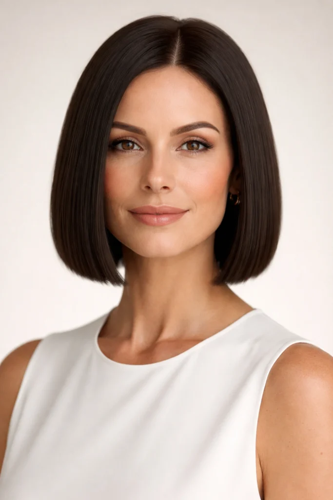 20 Straight Hair Styles for Women Over 40