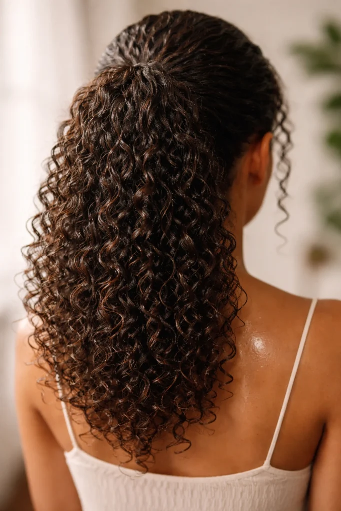 10 Mid Weave Ponytails for Curly Hair