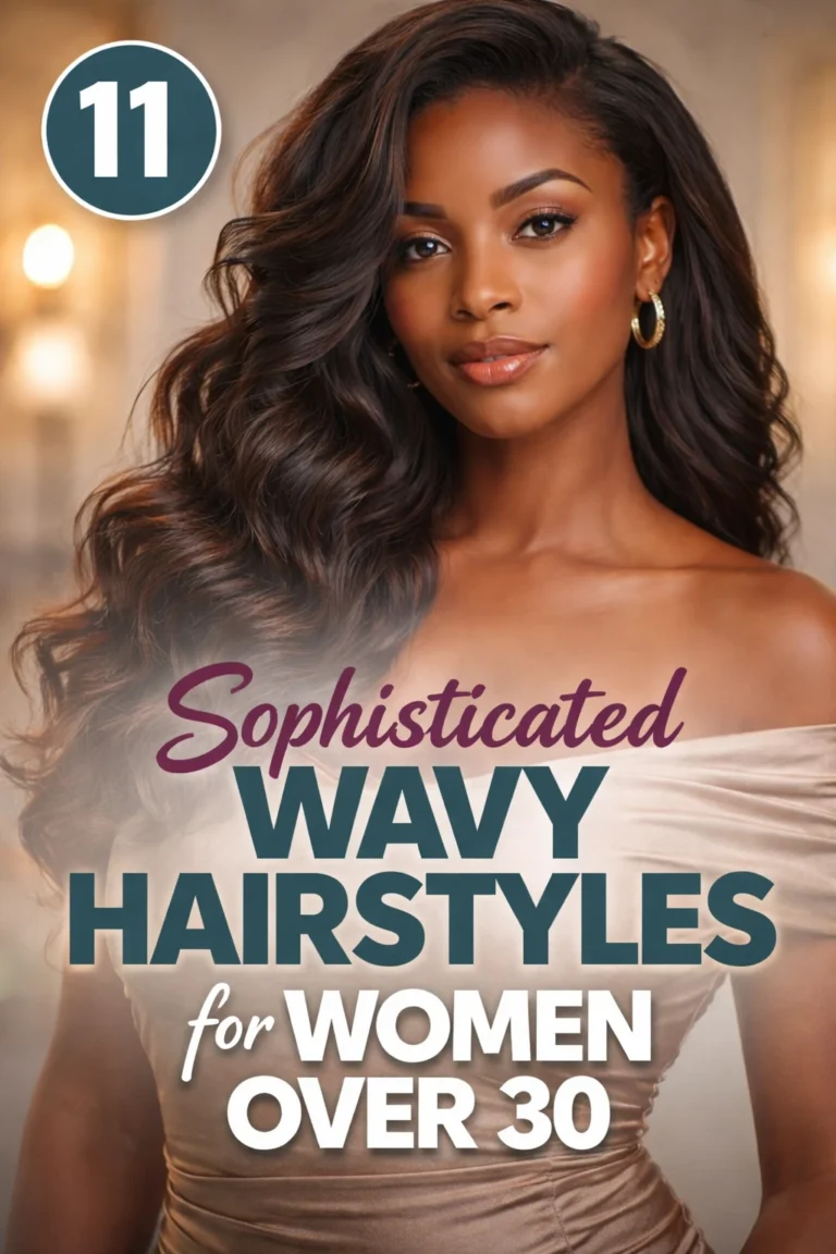 11 Chic Wavy Hairstyles for Women Over 30