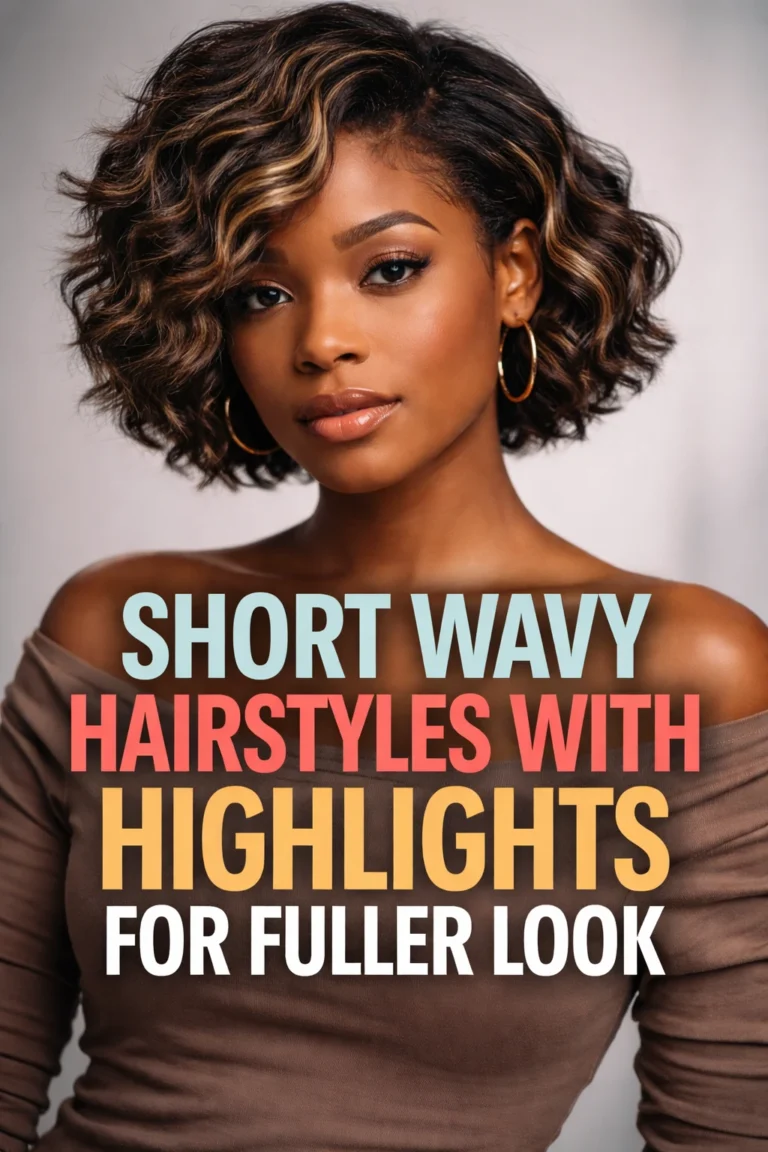 14 Short Wavy Hairstyles With Highlights