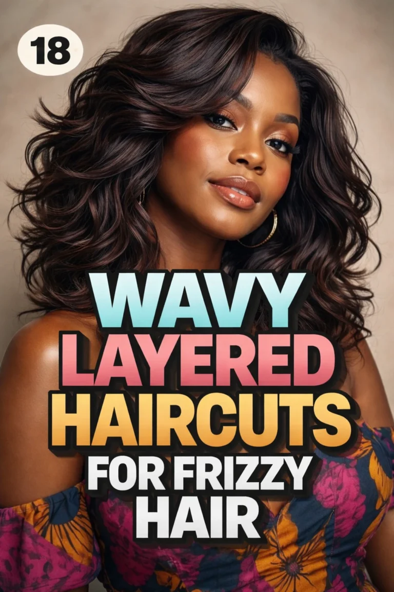 18 Wavy Layered Haircuts for Frizzy Hair