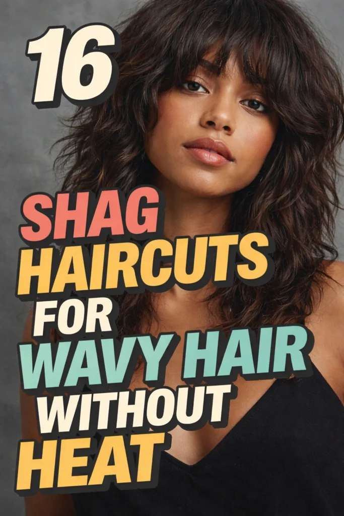 16 Shag Haircuts for Wavy Hair