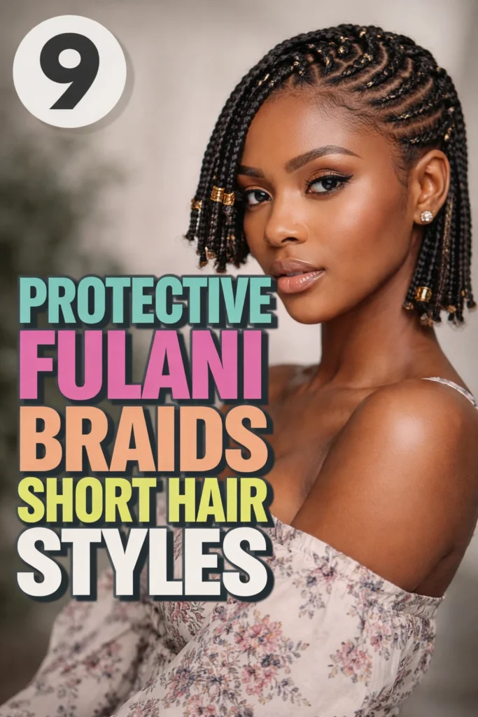 9 Fulani Braids for Short Hair