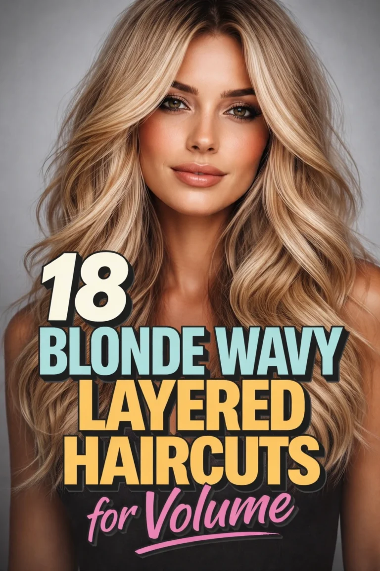 18 Wavy Layered Haircuts in Blonde