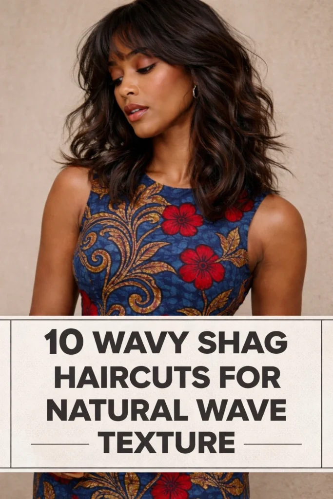 10 Wavy Shag Haircuts