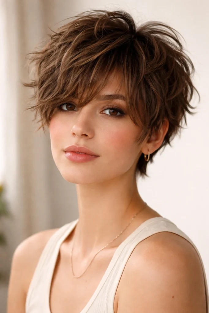 11 Short Styles With Curtain Bangs for Wavy Curly Hair