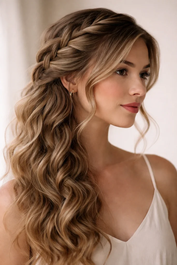 8 French Braid Looks for Wavy Hair