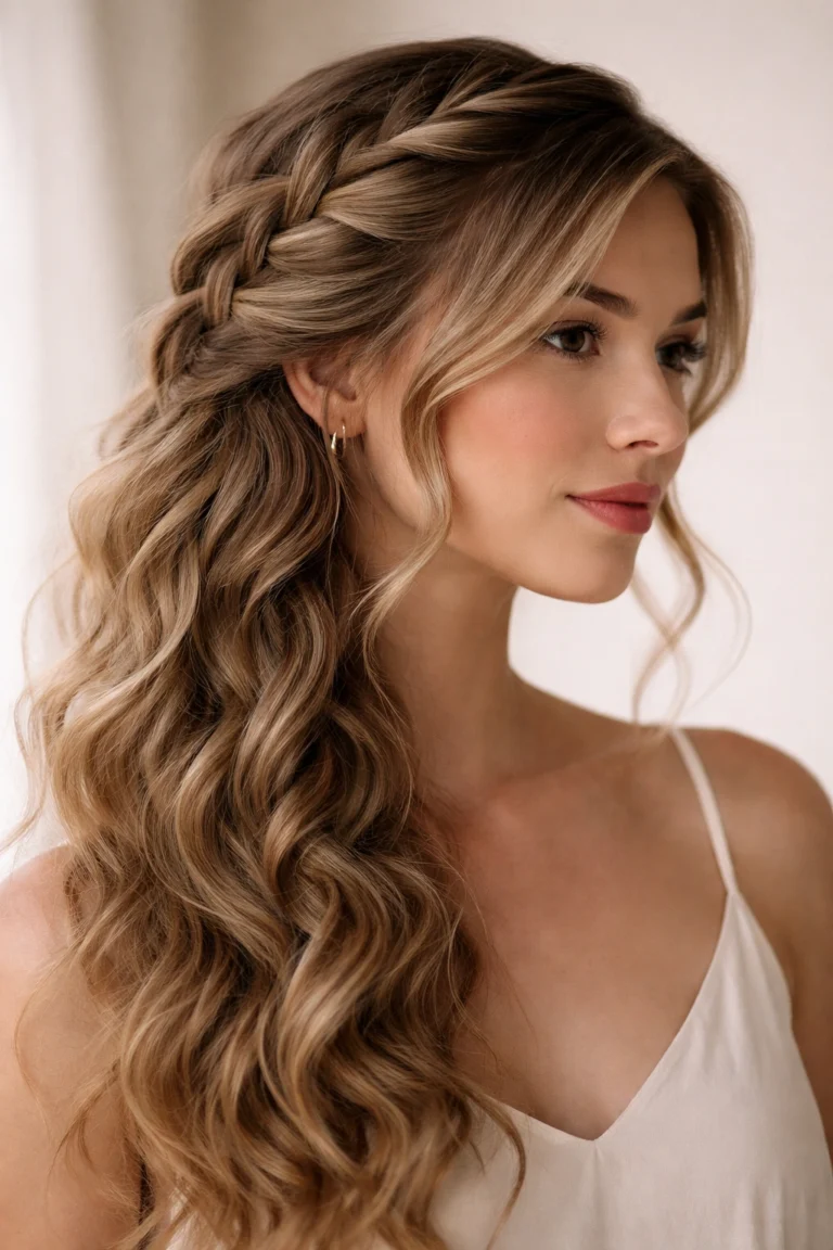 8 French Braid Looks for Wavy Hair