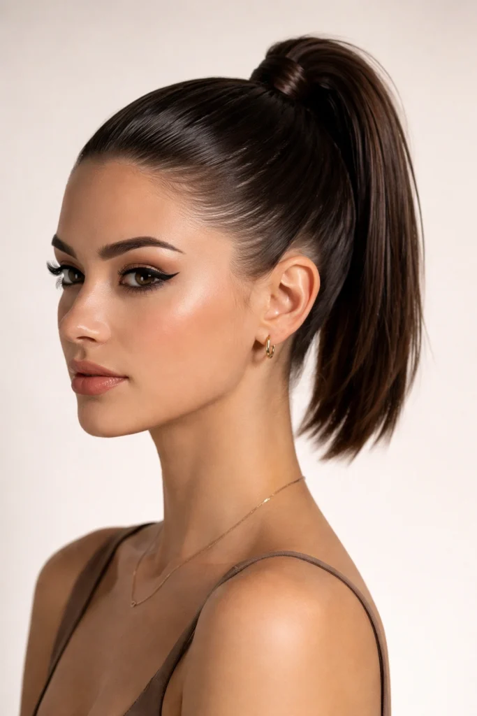 12 High Ponytails for Short Hair