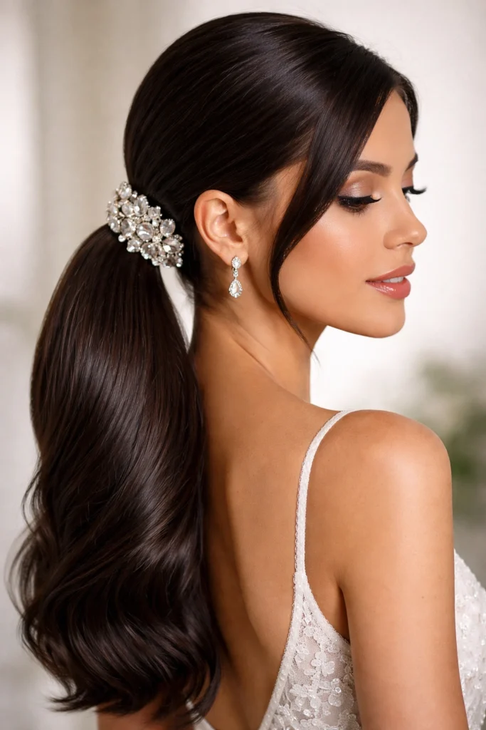 12 Side Ponytails for Weddings