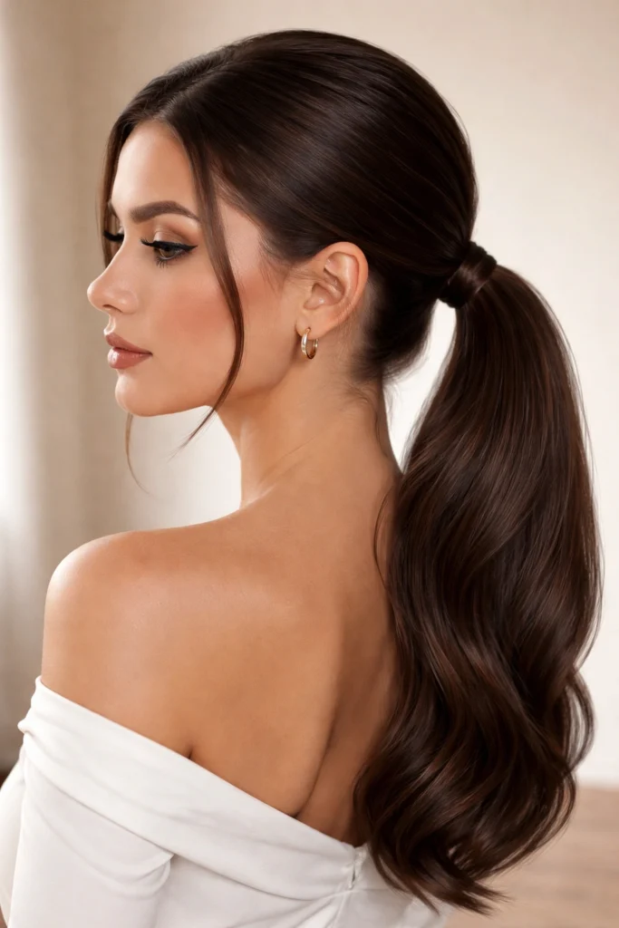 10 Easy Updo Ponytails for Long Hair