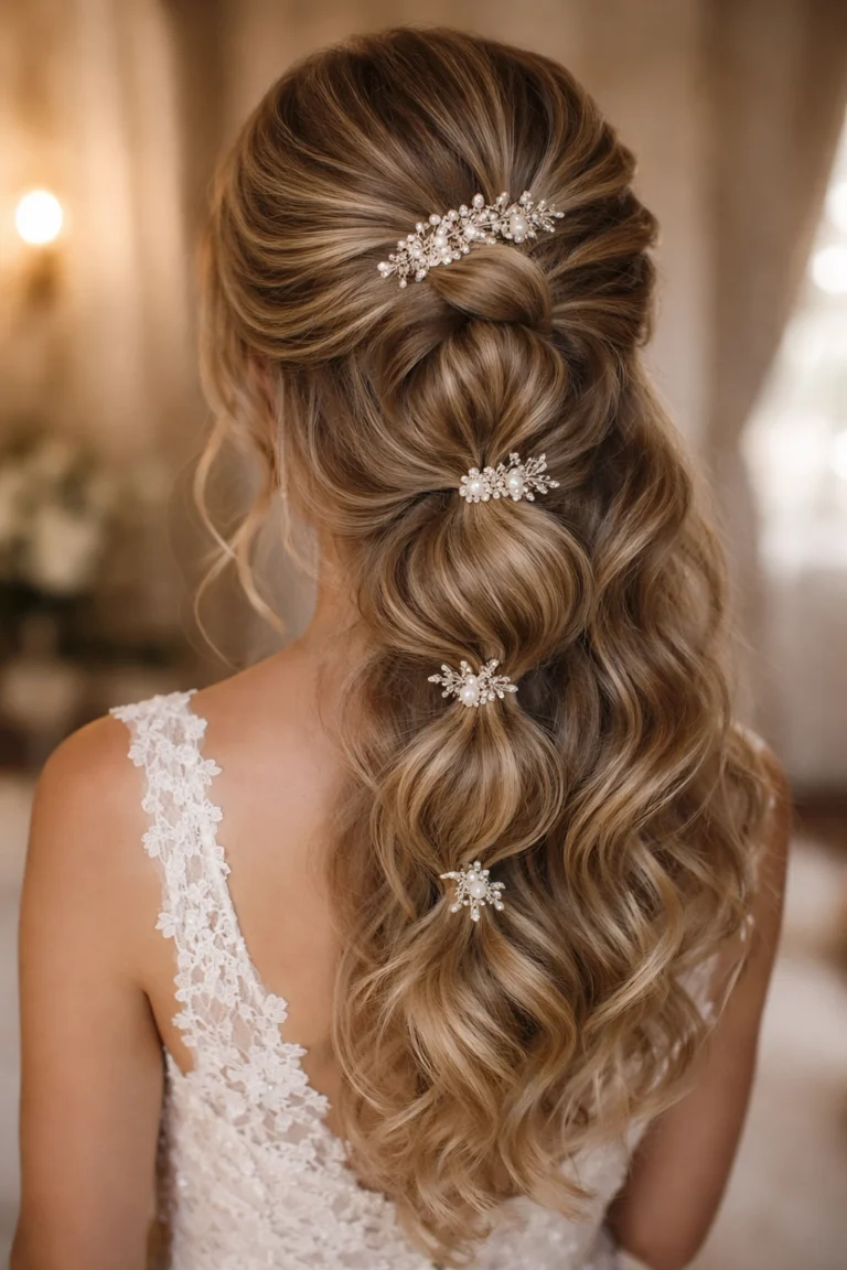 12 Bubble Braid Half Up Half Down for Weddings