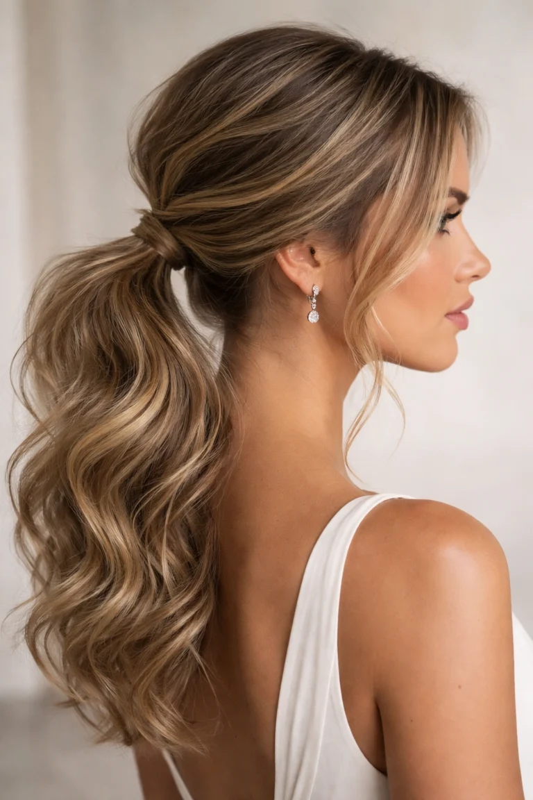 12 Elegant Low Ponytails for Special Events