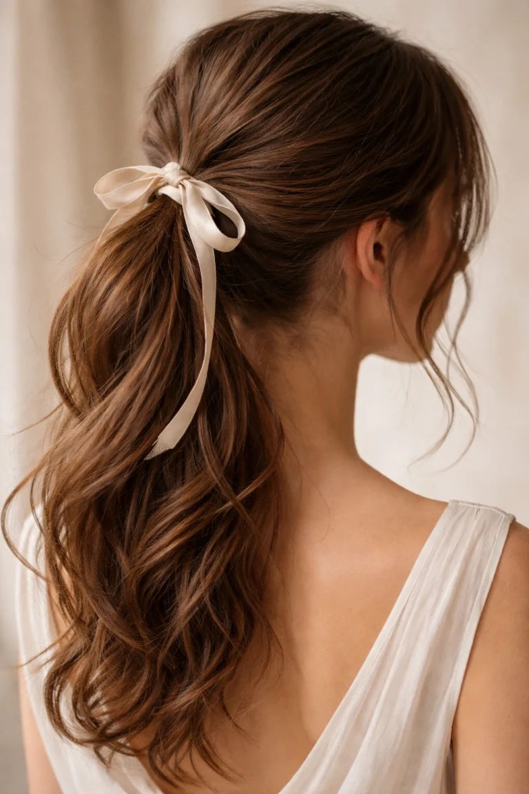 15 Brown Ponytails for a Soft Look