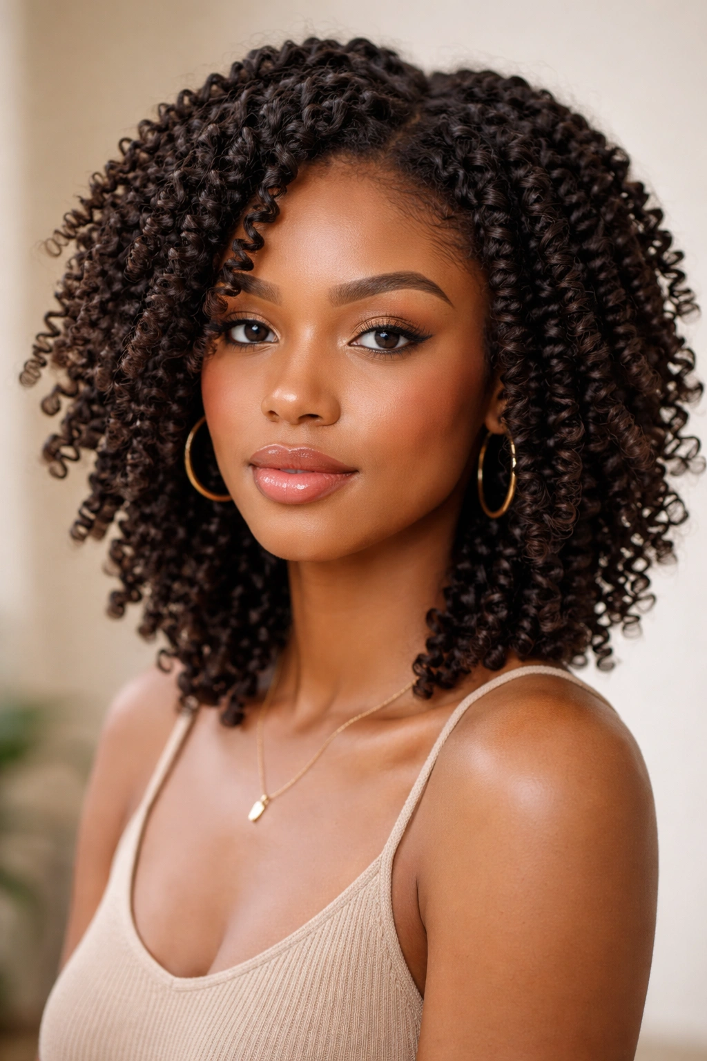 Two-strand twists unraveled into defined coils